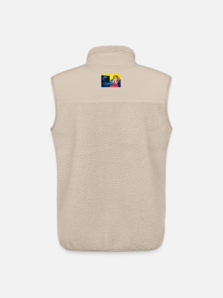 Was.. Nobody wants it. - Unisex Sherpa Gilet by Stanley/Stella - beige