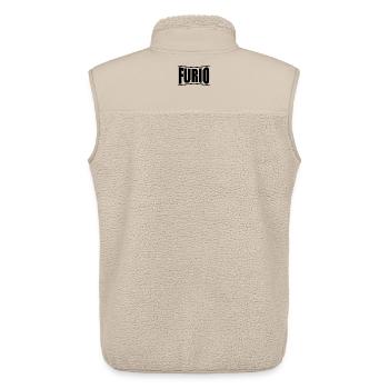 T-Shirt Furio T-Shirt Geschenkidee - Unisex Sherpaweste von Stanley/Stella - Beige - Hinten - AI Model Male 178 light (178cm)