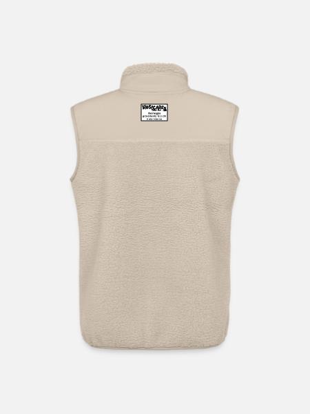 Design Humor Rosicone - Unisex Sherpa Gilet by Stanley/Stella - beige