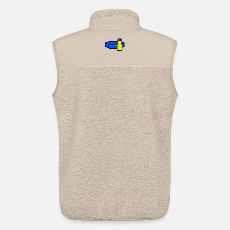 Practical Hydration Belt Runner - Unisex Sherpa Gilet by Stanley/Stella - beige