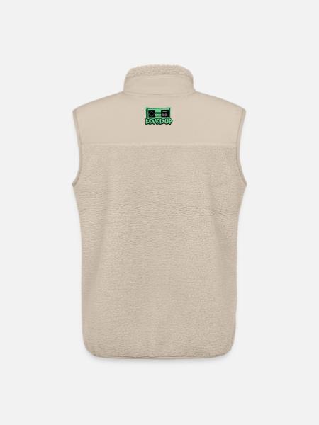 Level Up Controller Icon - Unisex Sherpaweste von Stanley/Stella - Beige