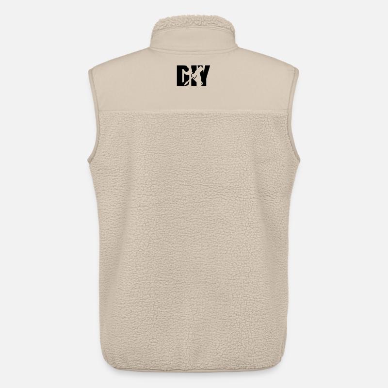 DIY - Unisex Sherpaweste von Stanley/Stella - Beige