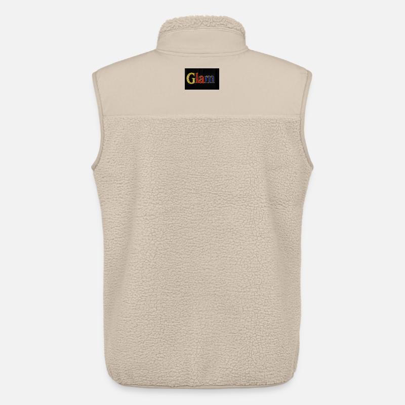 Glam Schmuck Text - Unisex Sherpaweste von Stanley/Stella - Beige