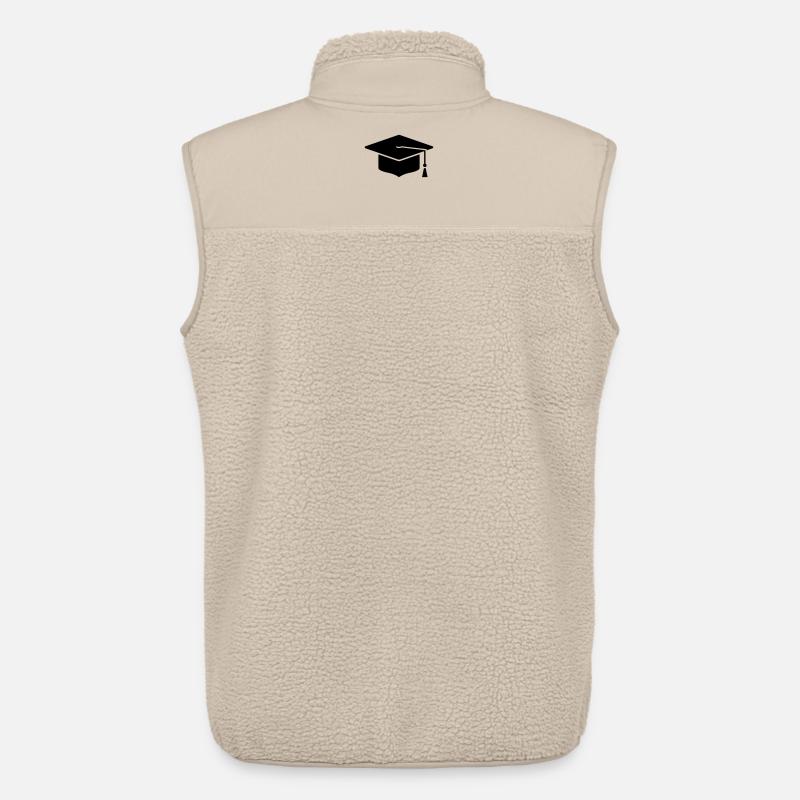 Doktorhut Abschluss Icon - Unisex Sherpaweste von Stanley/Stella - Beige