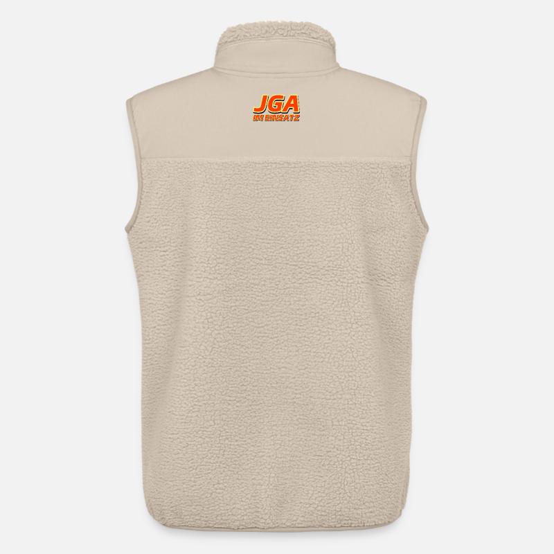 JGA IM EINSATZ - Junggesellenabschied - Unisex Sherpaweste von Stanley/Stella - Beige