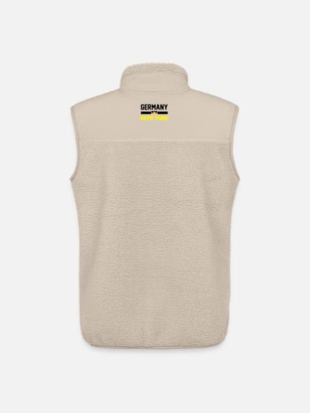 Bier Pong Deutschland - Unisex Sherpaweste von Stanley/Stella - Beige