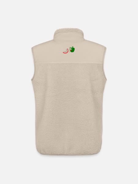 Fruit - Veste sans manches sherpa unisexe Stanley/Stella - beige
