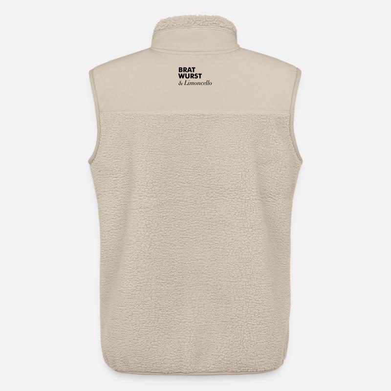 Bratwurst Limoncello Ausflug Sommer - Unisex Sherpaweste von Stanley/Stella - Beige