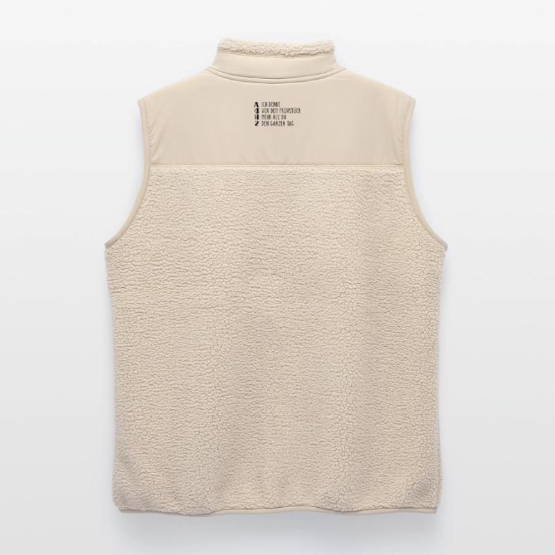 Provocative ADHD saying Unisex Sherpa Gilet by Stanley/Stella