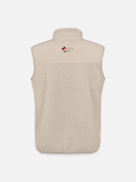 Vespers - Unisex Sherpa Gilet by Stanley/Stella - beige