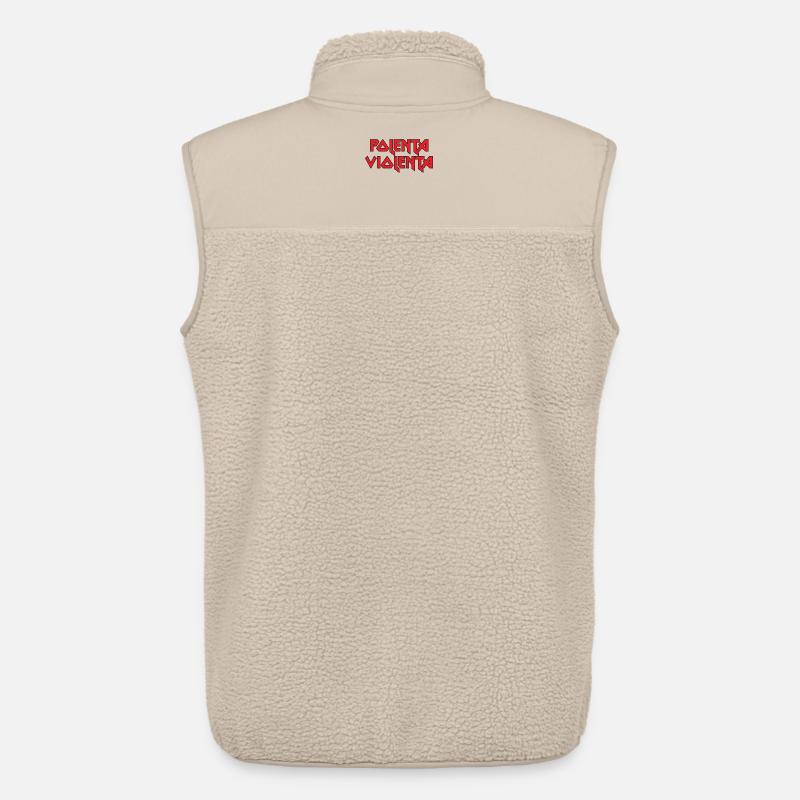 Polenta Violenta - Unisex Sherpaweste von Stanley/Stella - Beige