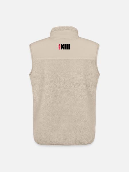 Rugby - Unisex Sherpa Gilet by Stanley/Stella - beige