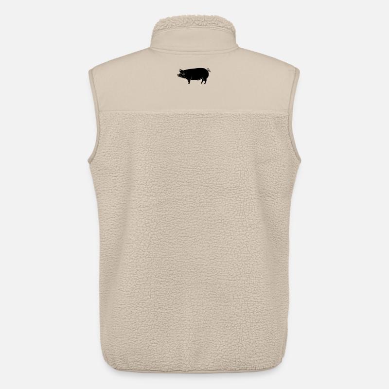 Schweinsschatten-Bild-Logo - Unisex Sherpaweste von Stanley/Stella - Beige