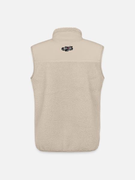 Après-ski heart love - Unisex Sherpa Gilet by Stanley/Stella - beige