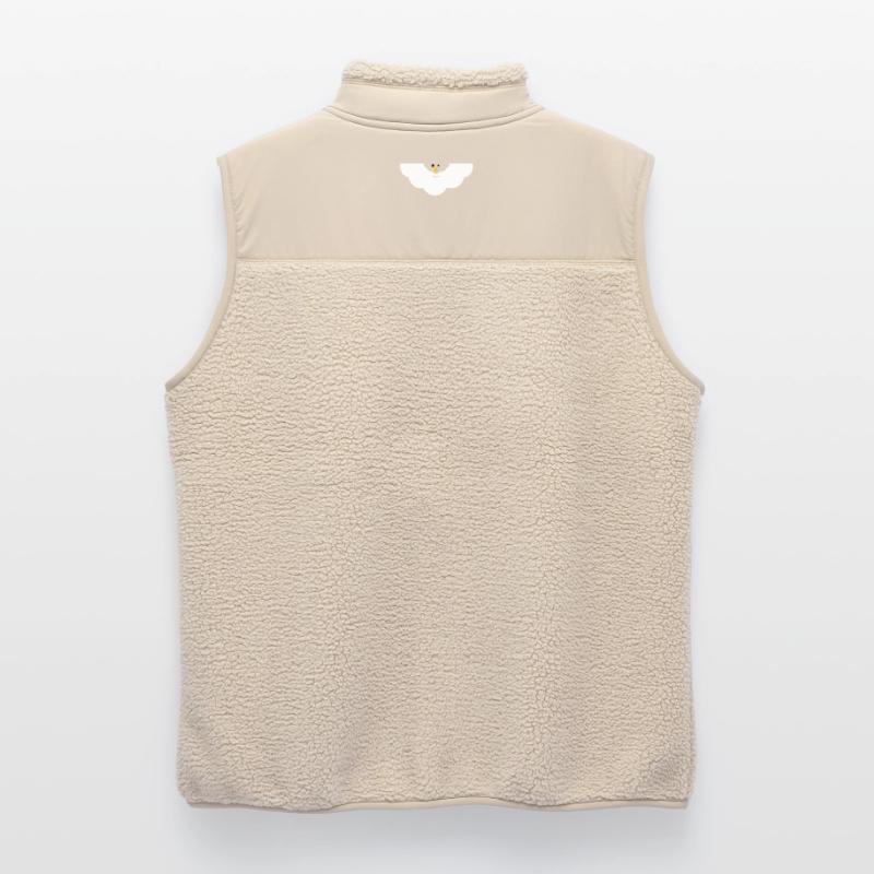 Cuddly Cloud Face Unisex Sherpa Gilet by Stanley/Stella