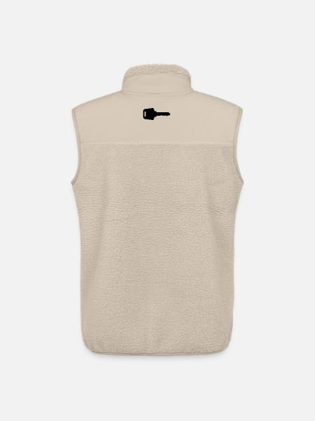 Car key - Unisex Sherpa Gilet by Stanley/Stella - beige