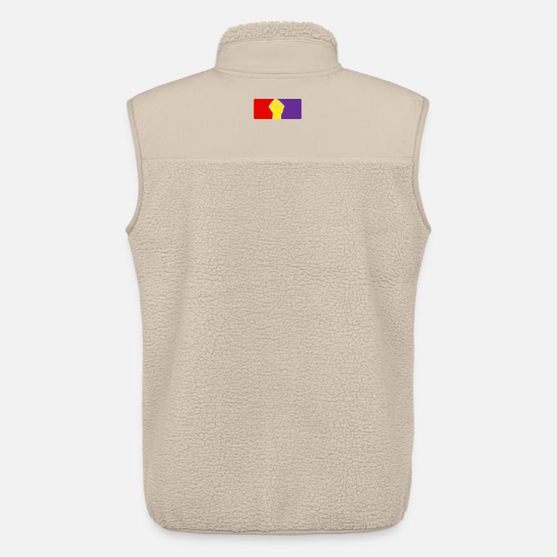 Spanische Republik Flagge und Faust - Unisex Sherpaweste von Stanley/Stella - Beige