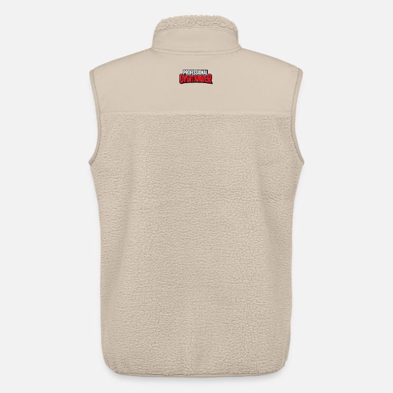 professional Overthinker - Unisex Sherpaweste von Stanley/Stella - Beige