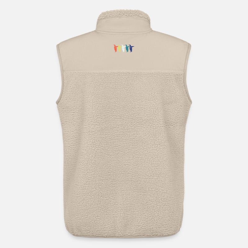 Pinguin Pinguine - Unisex Sherpaweste von Stanley/Stella - Beige