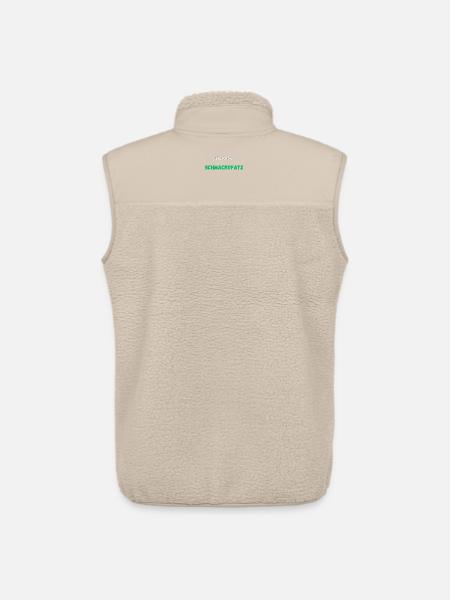 Ein echter Schmackofatz - Unisex Sherpaweste von Stanley/Stella - Beige