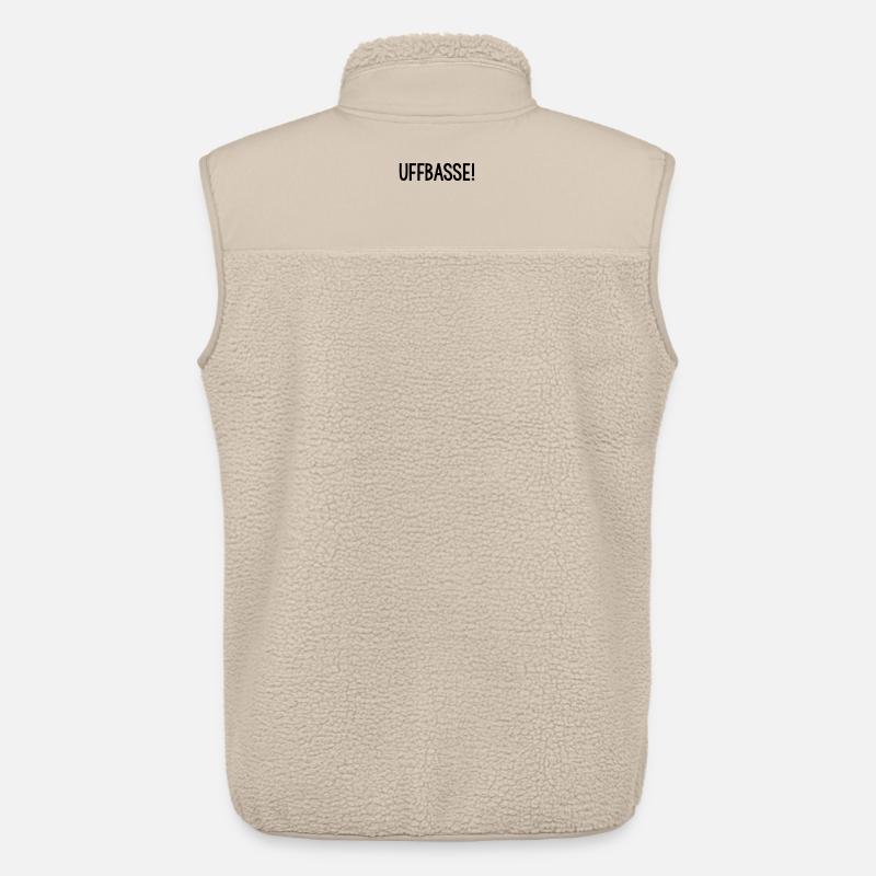 UFFBASSE Dialekt badisch - Unisex Sherpaweste von Stanley/Stella - Beige