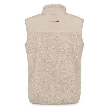 Basketball / Basketball / Basktet-Ball / Sport - Unisex Sherpaweste von Stanley/Stella - Beige - Hinten - AI Model Male 178 light (178cm)