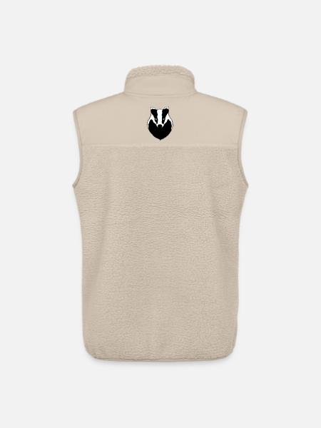 Badger - Unisex Sherpa Gilet by Stanley/Stella - beige