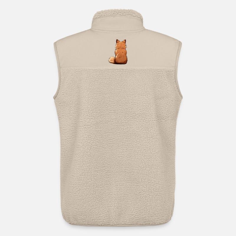 Pommern - Unisex Sherpaweste von Stanley/Stella - Beige