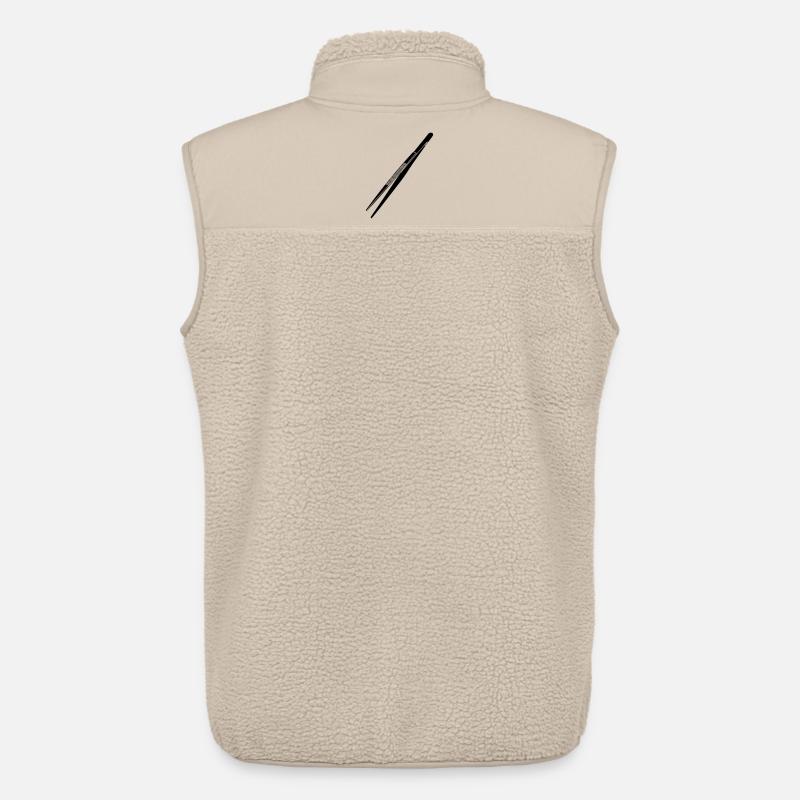 Pinzette - Unisex Sherpaweste von Stanley/Stella - Beige
