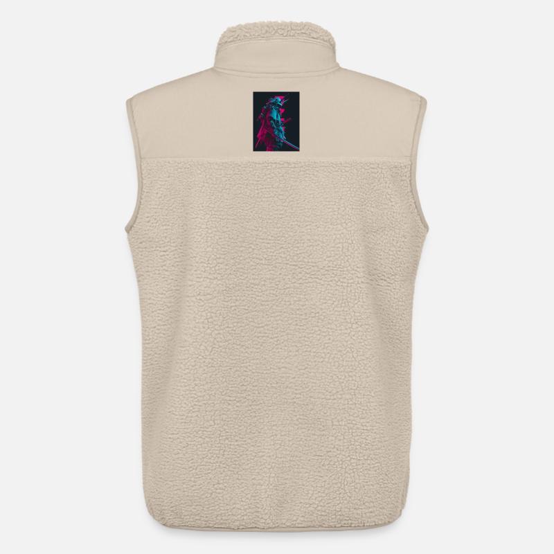 Samurai im Schatten - Unisex Sherpaweste von Stanley/Stella - Beige