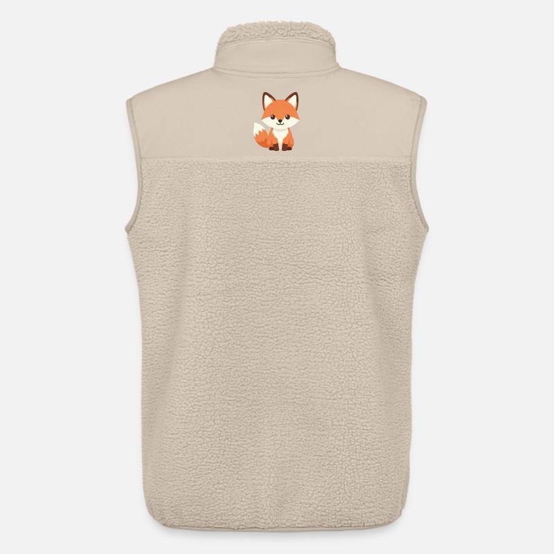 Fuchs - Unisex Sherpaweste von Stanley/Stella - Beige