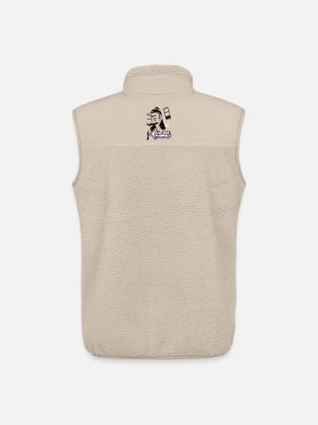 I Got You Ciné Graphic - Unisex Sherpa Gilet by Stanley/Stella - beige