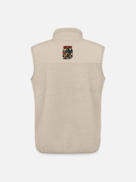 Hopfen - Unisex Sherpaweste von Stanley/Stella - Beige