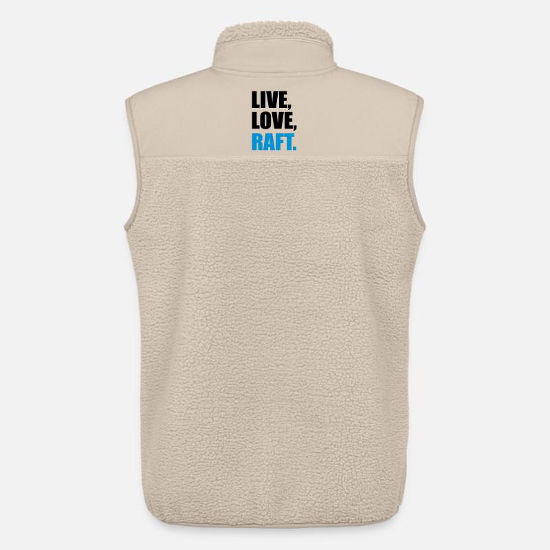 Rafting - Unisex Sherpaweste von Stanley/Stella - Beige