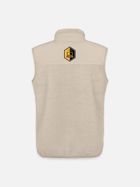 Computing / Informatik / Informatique - Unisex Sherpa Gilet by Stanley/Stella - beige