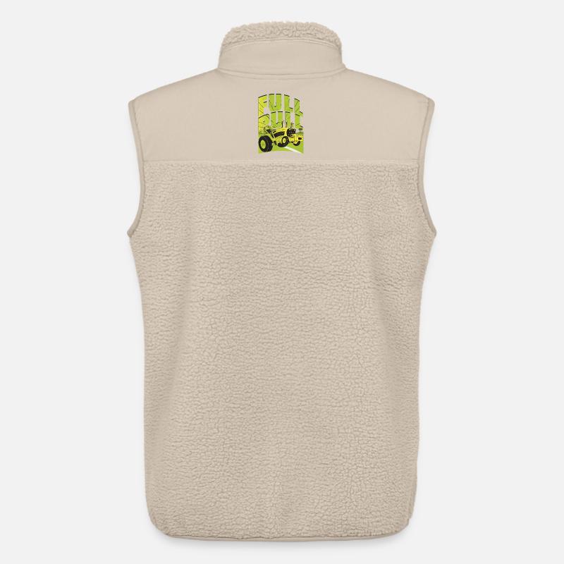 Traktor Pulling - Unisex Sherpaweste von Stanley/Stella - Beige