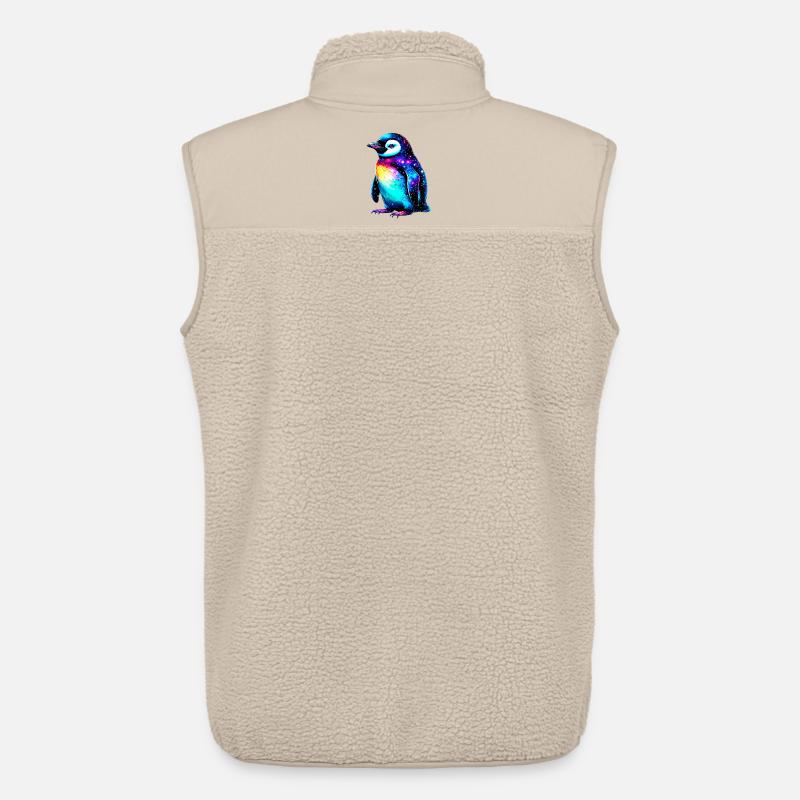 Pinguin - Unisex Sherpaweste von Stanley/Stella - Beige