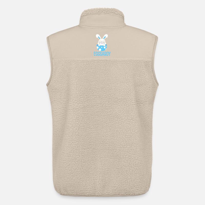Werdende Mutter Ostern Gender Reveal - Unisex Sherpaweste von Stanley/Stella - Beige