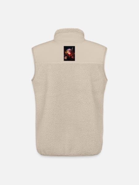 Wurzelchakra – Muladhara: Feuer der Erde - Unisex Sherpaweste von Stanley/Stella - Beige