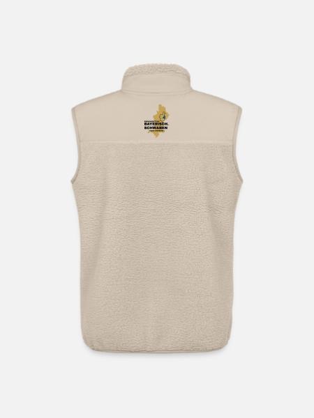 Souabe | AUGSBOURG - Veste sans manches sherpa unisexe Stanley/Stella - beige