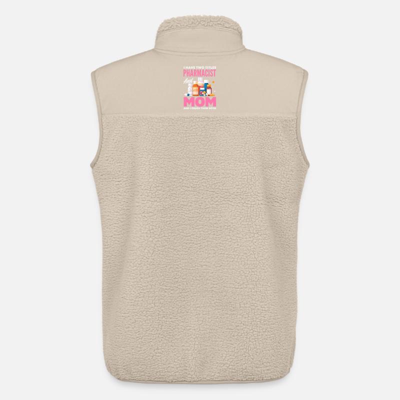 Apotheker Pharmazeutisch-technischer - Unisex Sherpaweste von Stanley/Stella - Beige