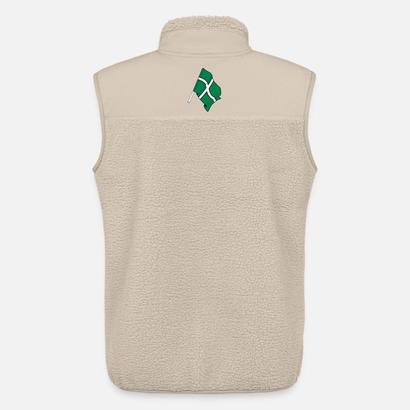 Flagge von Devon - Unisex Sherpaweste von Stanley/Stella - Beige
