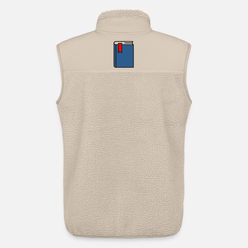 Dickes Buch Bibel Notizbuch - Unisex Sherpaweste von Stanley/Stella - Beige
