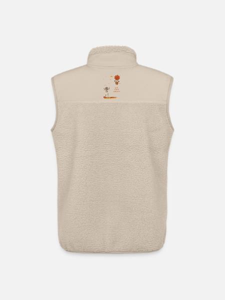 Nun, das ist das peinliche Halloween des kopflosen Skeletts - Unisex Sherpaweste von Stanley/Stella - Beige