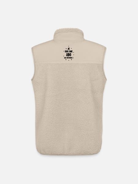 adolescent / enfant / ado / adolescente - Veste sans manches sherpa unisexe Stanley/Stella - beige