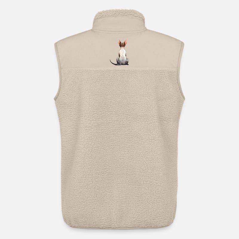 Cornish Rex - Unisex Sherpaweste von Stanley/Stella - Beige