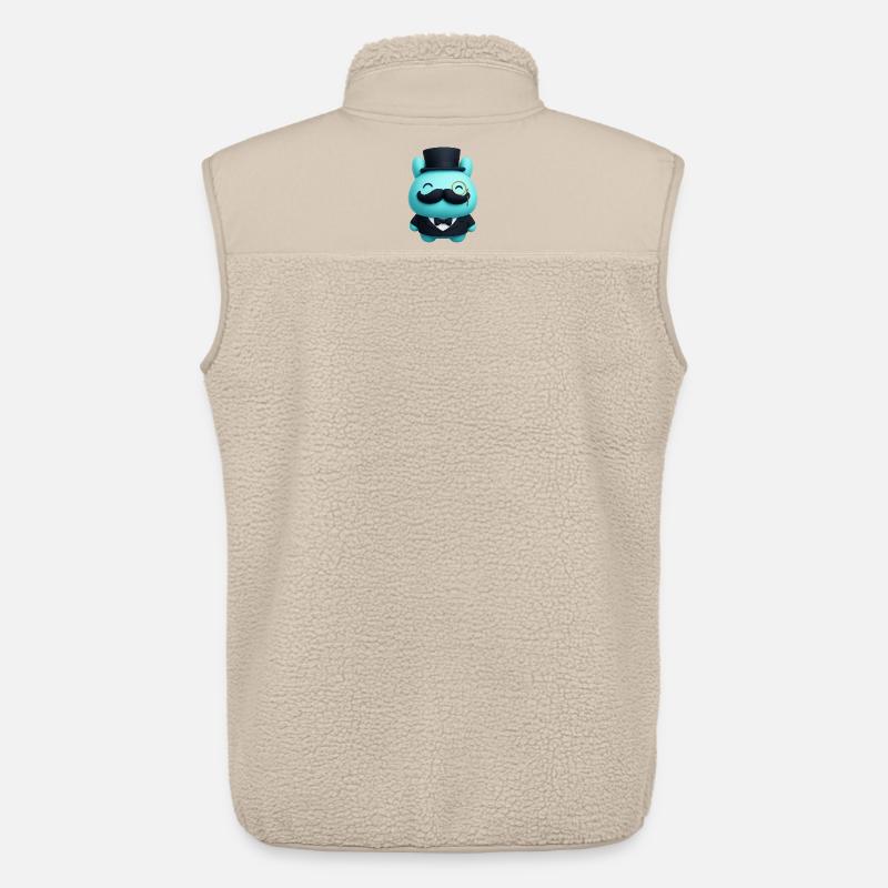 Herr Ham Eleganter Premium-Charakter - Unisex Sherpaweste von Stanley/Stella - Beige