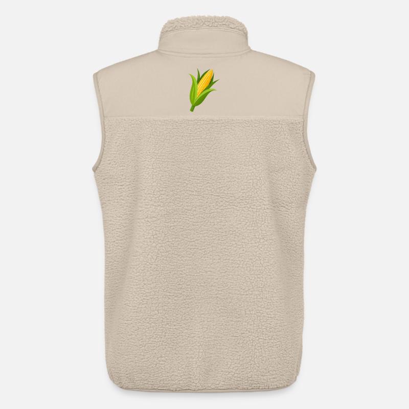 Corn stalk - Unisex Sherpa Gilet by Stanley/Stella - beige