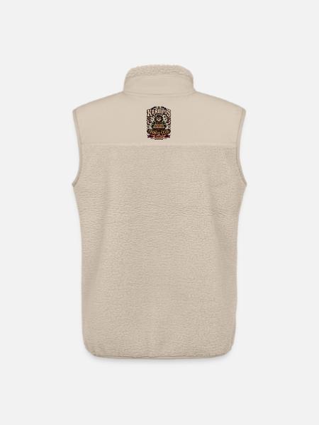 Krampus Cookie Club Baked After Midnight - Unisex Sherpa Gilet by Stanley/Stella - beige