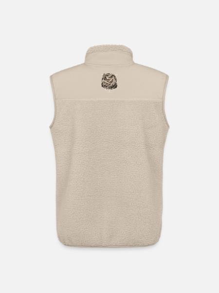 Schmetterlinge Vintage - Unisex Sherpaweste von Stanley/Stella - Beige